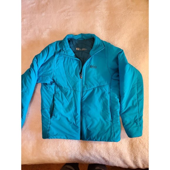 REI Jackets & Blazers - Womens's REI Puffer Jacket Size Large Blue